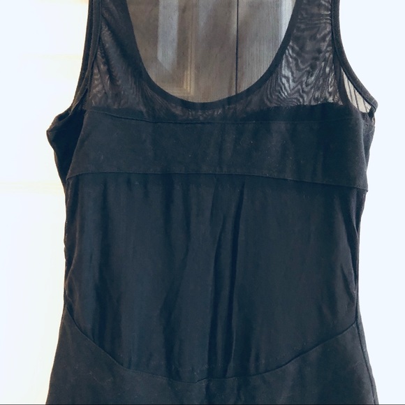 Sexy Black Sheer Cutout Dress - Picture 4 of 5